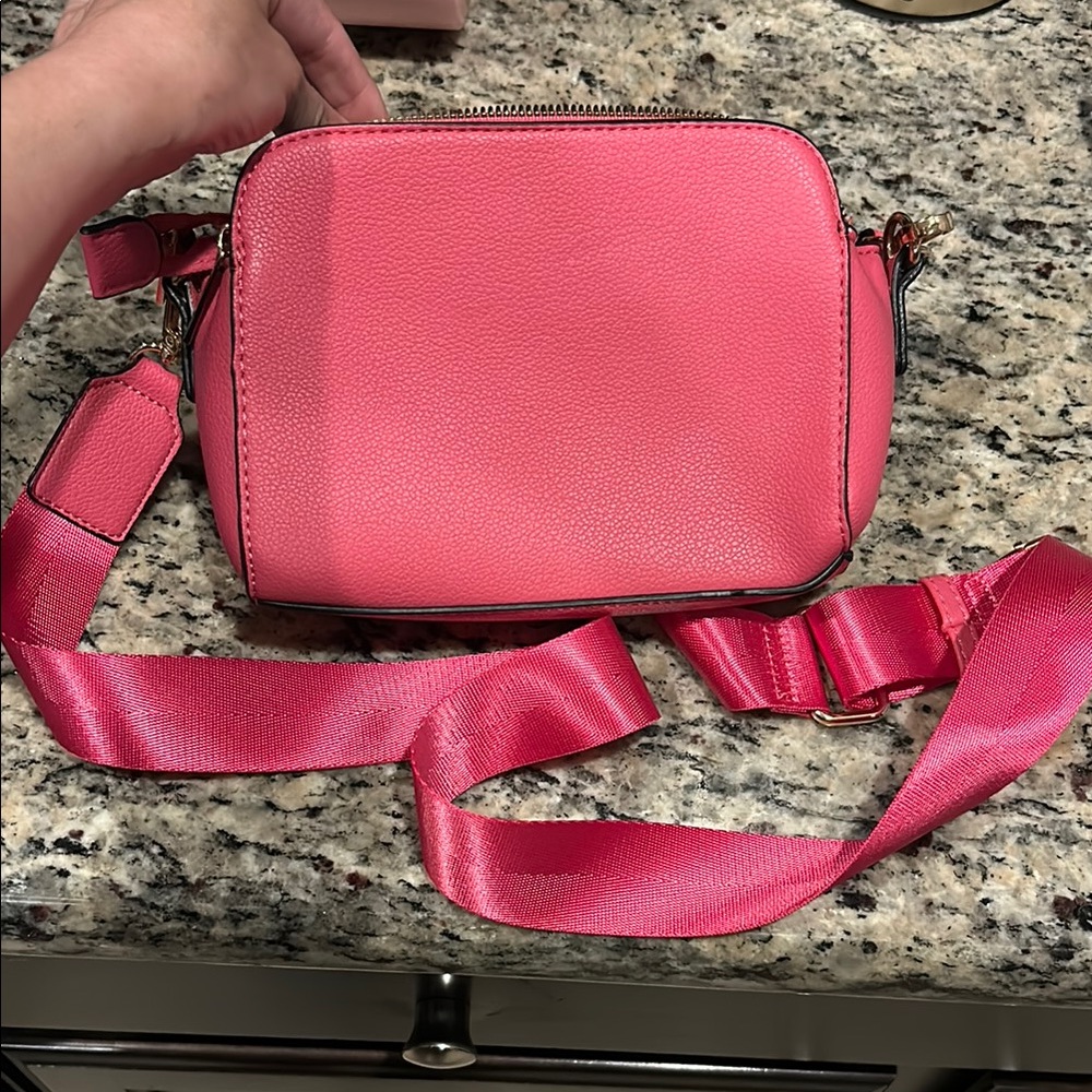 Pink Crossbody Bag